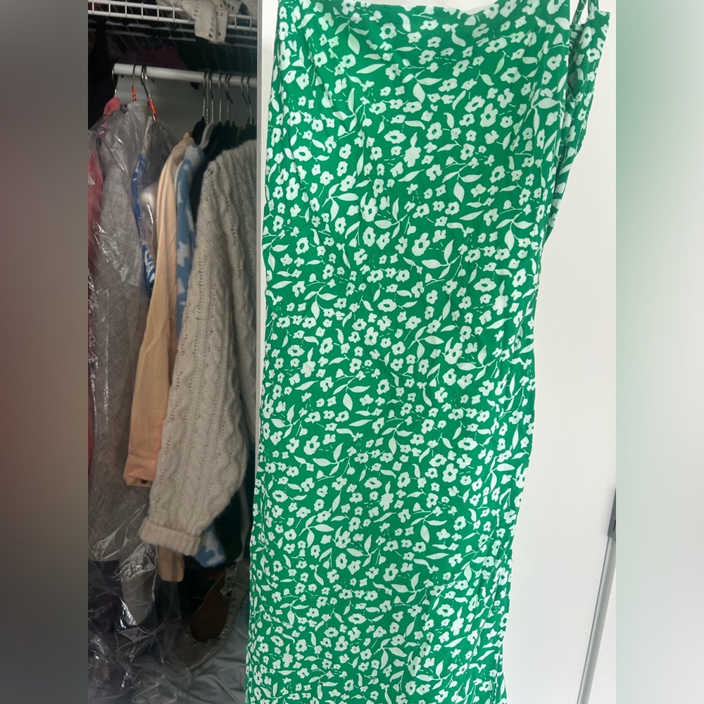Delphine midi floral dress beginning boutique size S